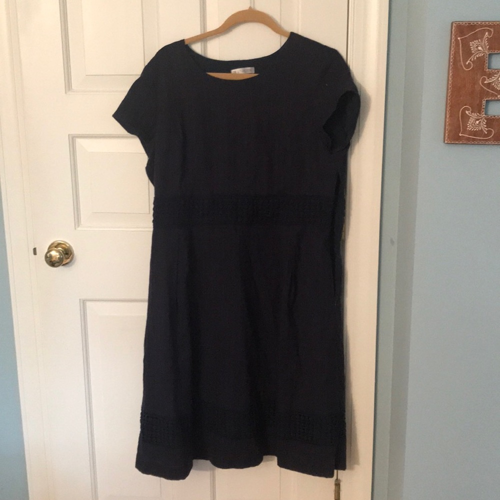 Navy Modcloth dress